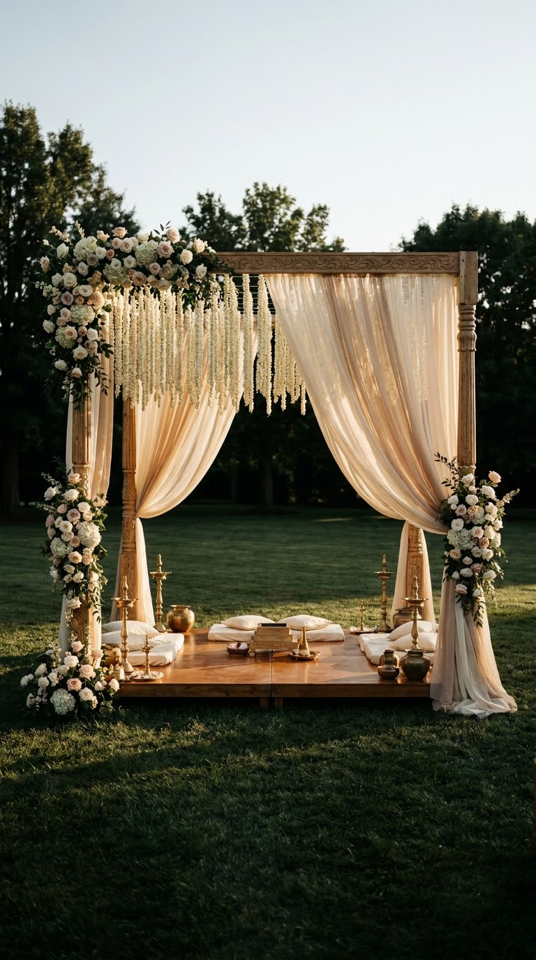 Styled wedding table